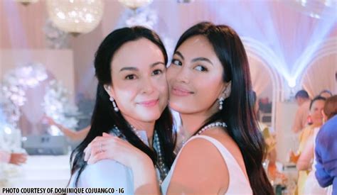 Gretchen Barretto's daughter Dominique Cojuangco .